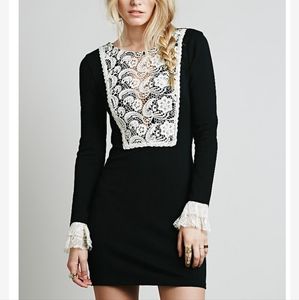 FREE PEOPLE WEDNESDAY BIB DRESS